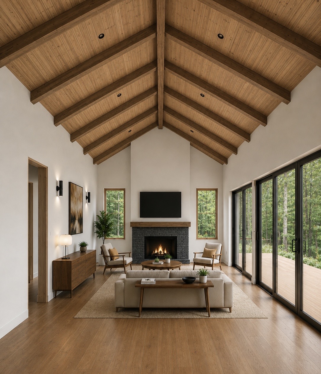 Residential interior by Greg Mella